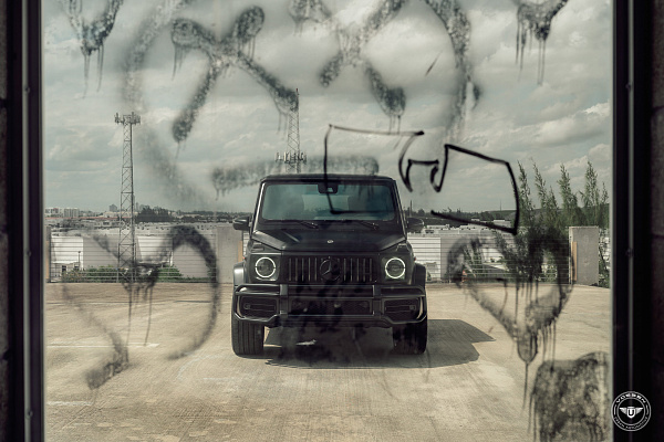 Фото дисков Vossen UV-X Черный глянец на Mercedes-Benz G-Class III