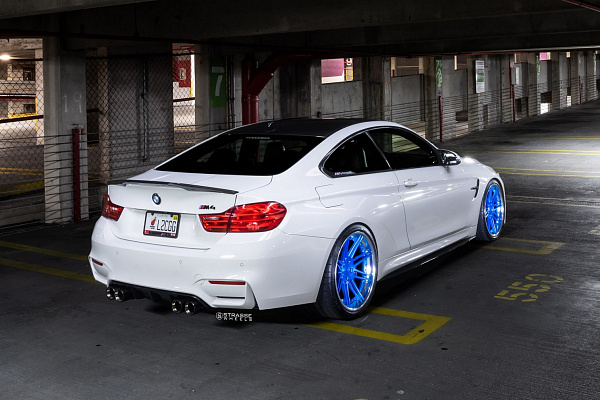 Фото дисков Strasse Wheels S8 Deep Concave Другой цвет на BMW 4/M4 (F32/F82)