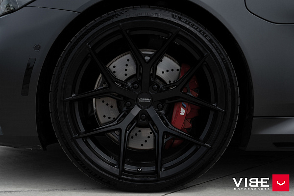 Фото дисков Vossen HF-5 Черный глянец на BMW 5/M5 (G60/G90)