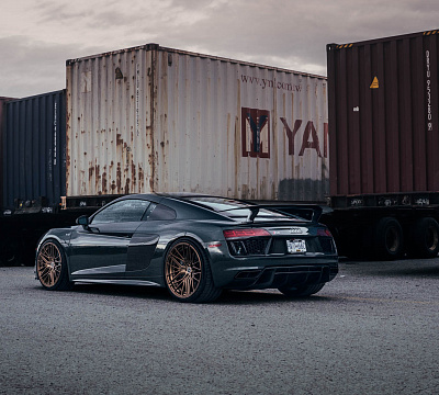 Фото дисков Brixton Forged VL4 на Audi R8 (4S)