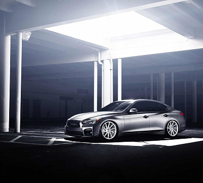 Фото дисков Vossen CVT на Infiniti Q50