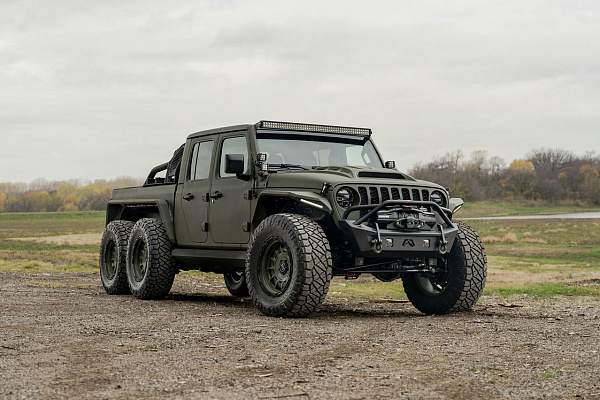 Фото дисков Black Rhino LEGION  на Jeep Gladiator II (JT)
