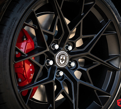 Фото дисков HRE FF10 на Tesla Model 3
