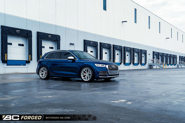 Фото дисков BC Forged HCS21 Глянцевый лак на Audi Q5 (FY)