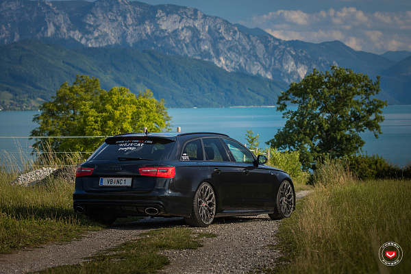 Фото дисков Vossen S17-01 Сатиновый графит на Audi A/RS 6 (C7)