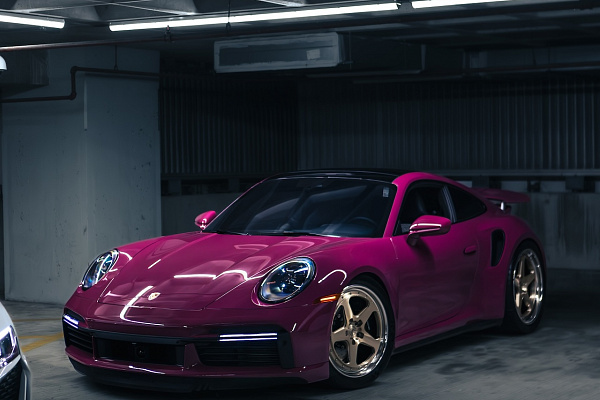 Фото дисков Strasse Wheels S5 Track Глянцевая бронза на Porsche 911 VIII