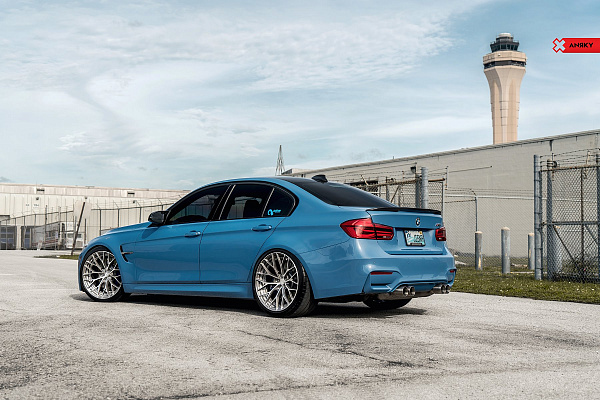 Фото дисков Anrky AN10 Алмазная проточка на BMW 3/M3 (F3x/F80)