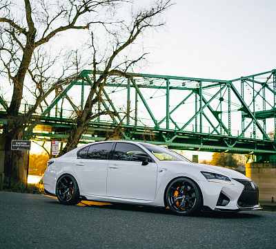 Фото дисков Vossen HF-5 на Lexus GS IV