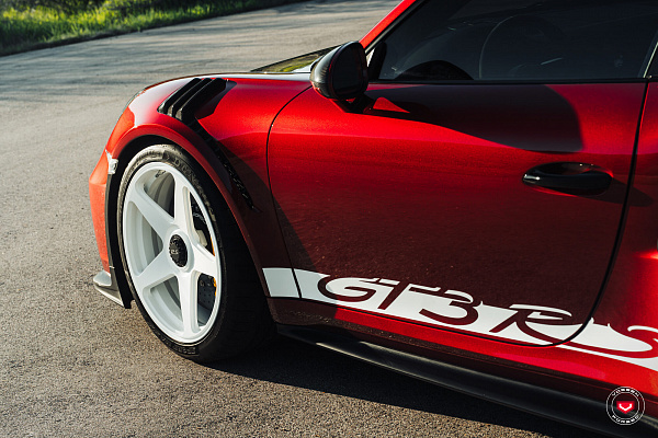 Фото дисков Vossen GEN-01 Белый глянец на Porsche 911 VII