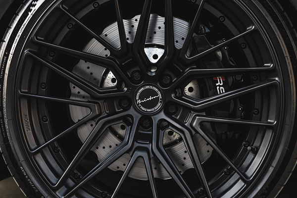 Фото дисков Brixton Forged VL4 Черный сатин на Audi A/RS 7 (4G)