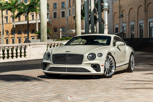 Фото дисков Anrky AN19 Полированный лак на Bentley Continental GT III