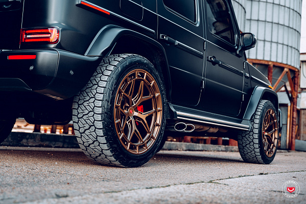 Фото дисков Vossen LC3-01 Сатиновая темная медь на Mercedes-Benz G-Class III