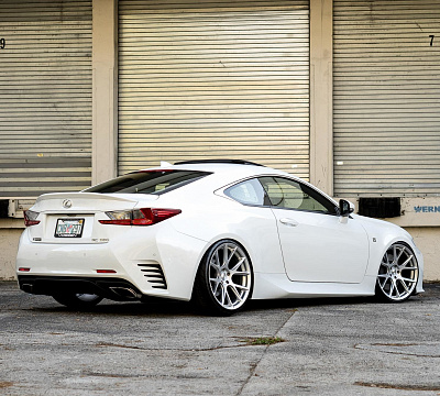 Фото дисков Vossen VFS-6 на Lexus RC