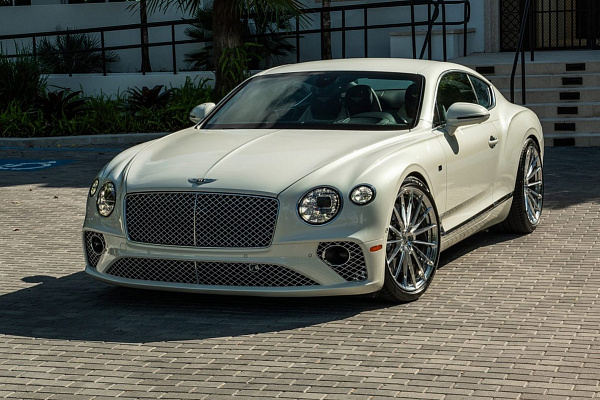 Фото дисков Anrky AN19 Полированный лак на Bentley Continental GT III