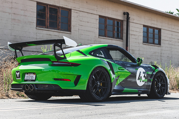 Фото дисков Brixton Forged CM5-R Черный матовый на Porsche 911 VII