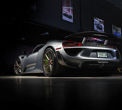 Фото дисков Vossen EVO-2 на Porsche 918 Spyder