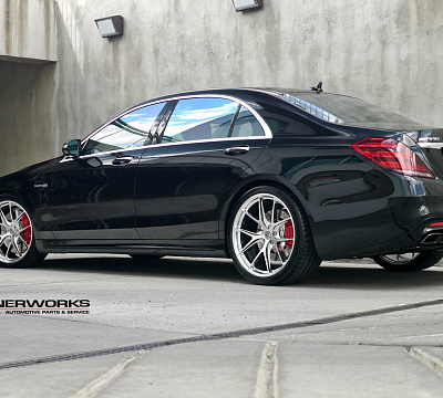 Фото дисков HRE P101 на Mercedes-Benz S-Class (W222, C217)