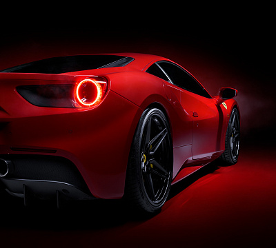 Фото дисков Vossen EVO-1 (3-Piece) на Ferrari 488