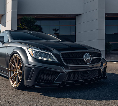 Фото дисков Anrky AN28 на Mercedes-Benz CLS (C218)