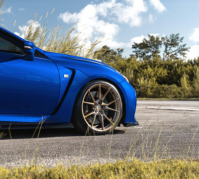 Фото дисков Anrky AN12 на Lexus RC