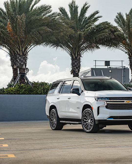 Фото дисков HF6-3 Алмазная проточка на Chevrolet Tahoe V