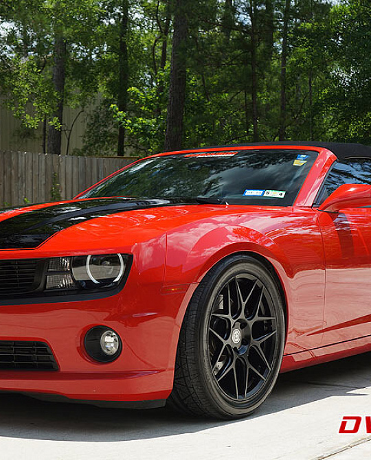Фото дисков FF01 Черный сатин на Chevrolet Camaro V