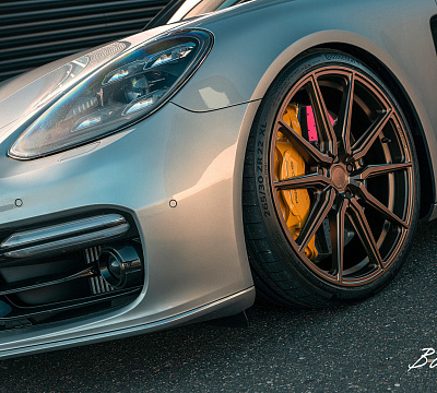 Фото дисков Vossen HF-3 на Porsche Panamera II