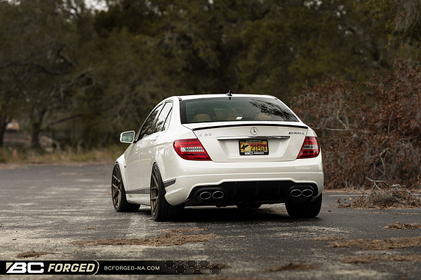 Фото дисков BC Forged HCS02 Сатиновая бронза на Mercedes-Benz C-Class (W204)