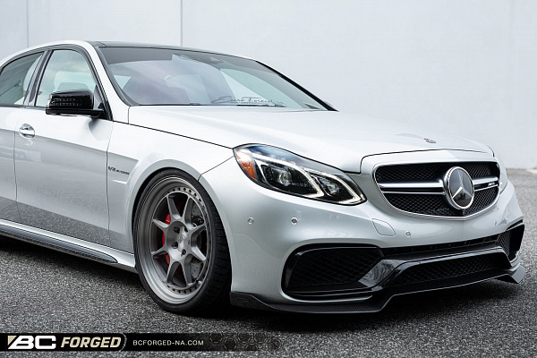 Фото дисков BC Forged LE82 // MLE82 Сатиновый темный лак на Mercedes-Benz E-Class (W212, S212, C207)