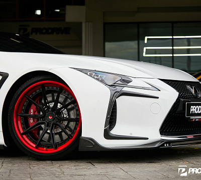 Фото дисков Vossen EVO-2R (3-Piece) на Lexus LC 500