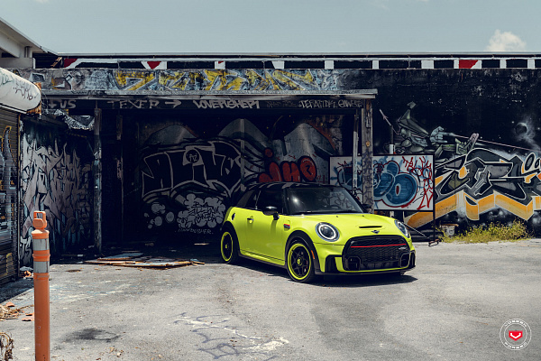 Фото дисков Vossen GEN-02 (3-piece) Черный сатин на MINI Cooper IV