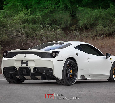 Фото дисков HRE P101 на Ferrari 458