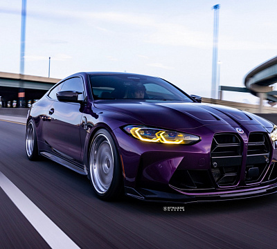 Фото дисков Strasse Wheels SV10M Track на BMW 4/M4 (G22/G82)