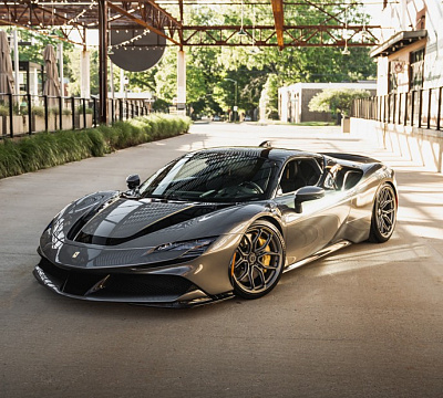 Фото дисков Brixton Forged CM5-RS на Ferrari SF90