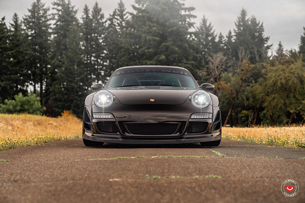 Фото дисков Vossen GEN-02 (3-piece) Черный сатин на Porsche 911 VI