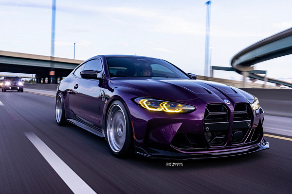 Фото дисков Strasse Wheels SV10M Track Глянцевый лак на BMW 4/M4 (G22/G82)