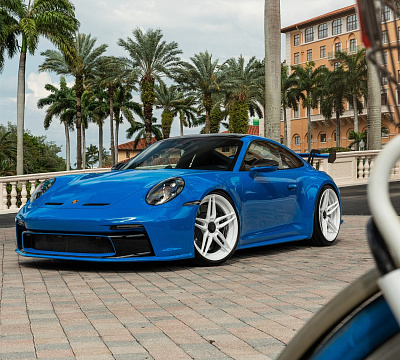 Фото дисков Anrky AN27 на Porsche 911 VIII