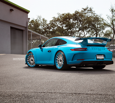 Фото дисков Strasse Wheels SV15T Deep Concave FS на Porsche 911 VII