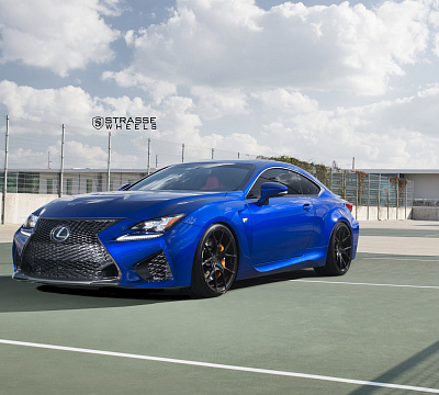 Фото дисков Strasse Wheels SM5R Deep Concave Monoblock на Lexus RC