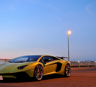 Фото дисков Anrky AN10 на Lamborghini Aventador