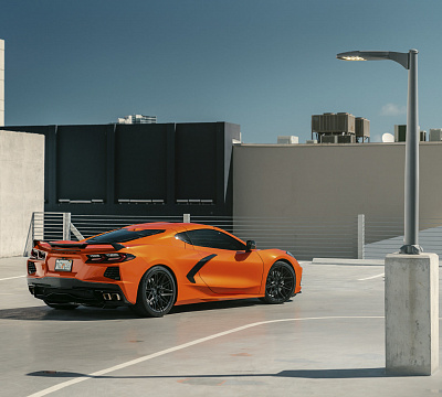 Фото дисков Vossen EVO-5 на Chevrolet Corvette C8