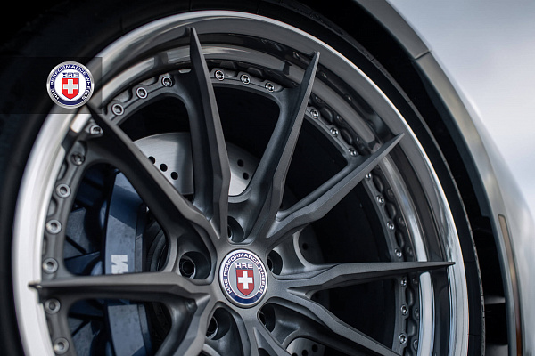Фото дисков HRE S104SC Глянцевый тонированный лак на BMW 3/M3 (G2x/G80)