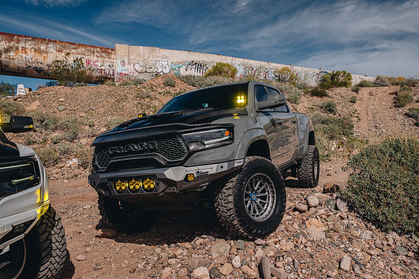 Фото дисков Brixton Forged BX03-M Сатиновый графит на Ram 1500 V