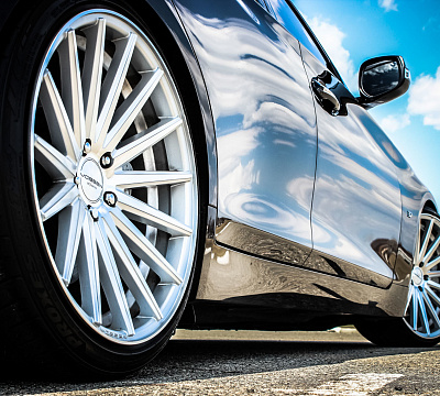 Фото дисков Vossen VFS-2 на Infiniti Q50