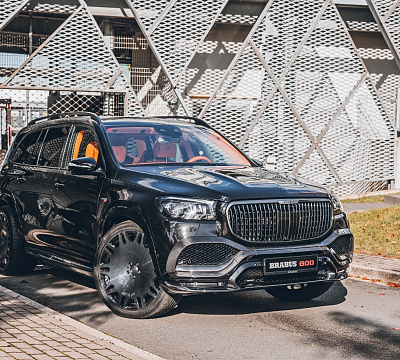 Фото дисков BRABUS Monoblock M (Platinum Edition) на Mercedes-Benz GLS (X167)