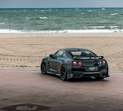 Фото дисков Vossen HF-5 на Nissan GT-R