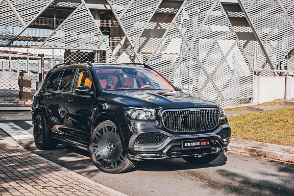 Фото дисков BRABUS Monoblock M (Platinum Edition) Черный глянец на Mercedes-Benz GLS (X167)