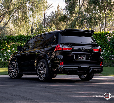 Фото дисков Vossen HF-2 на Lexus LX III
