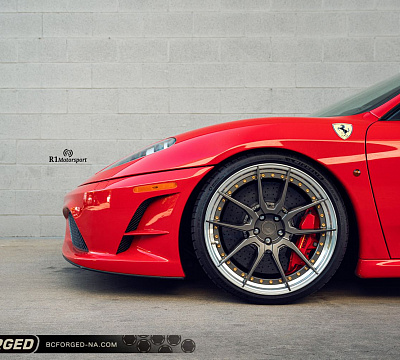 Фото дисков BC Forged HCA162 на Ferrari F430