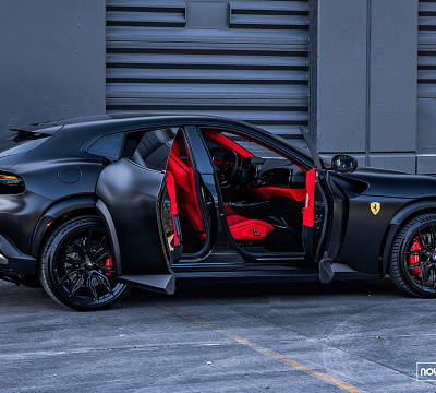 Фото дисков NOVITEC NF11 на Ferrari Purosangue